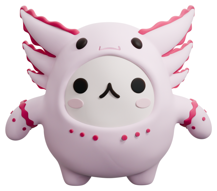 Axolotl Figurine